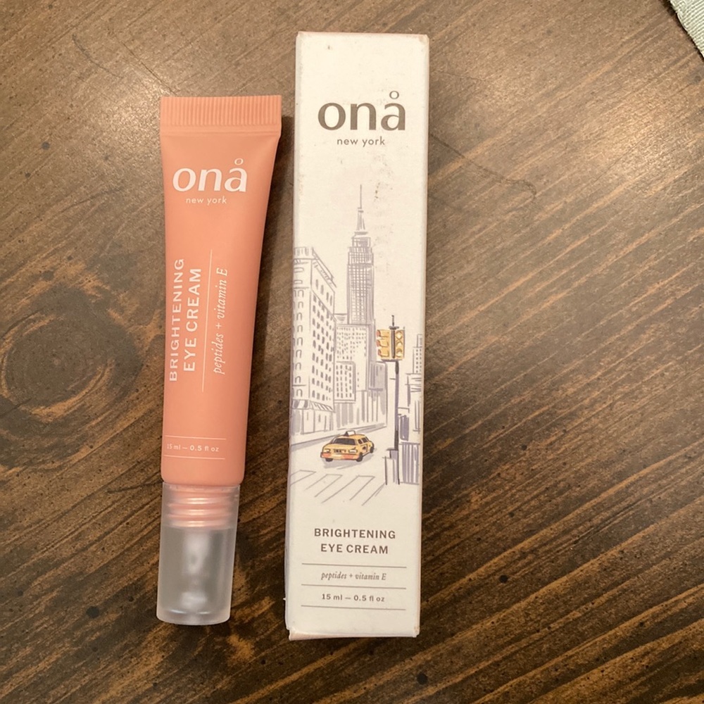 ONA NEW YORK Brightening Eye Cream 0.5 fluid ounce